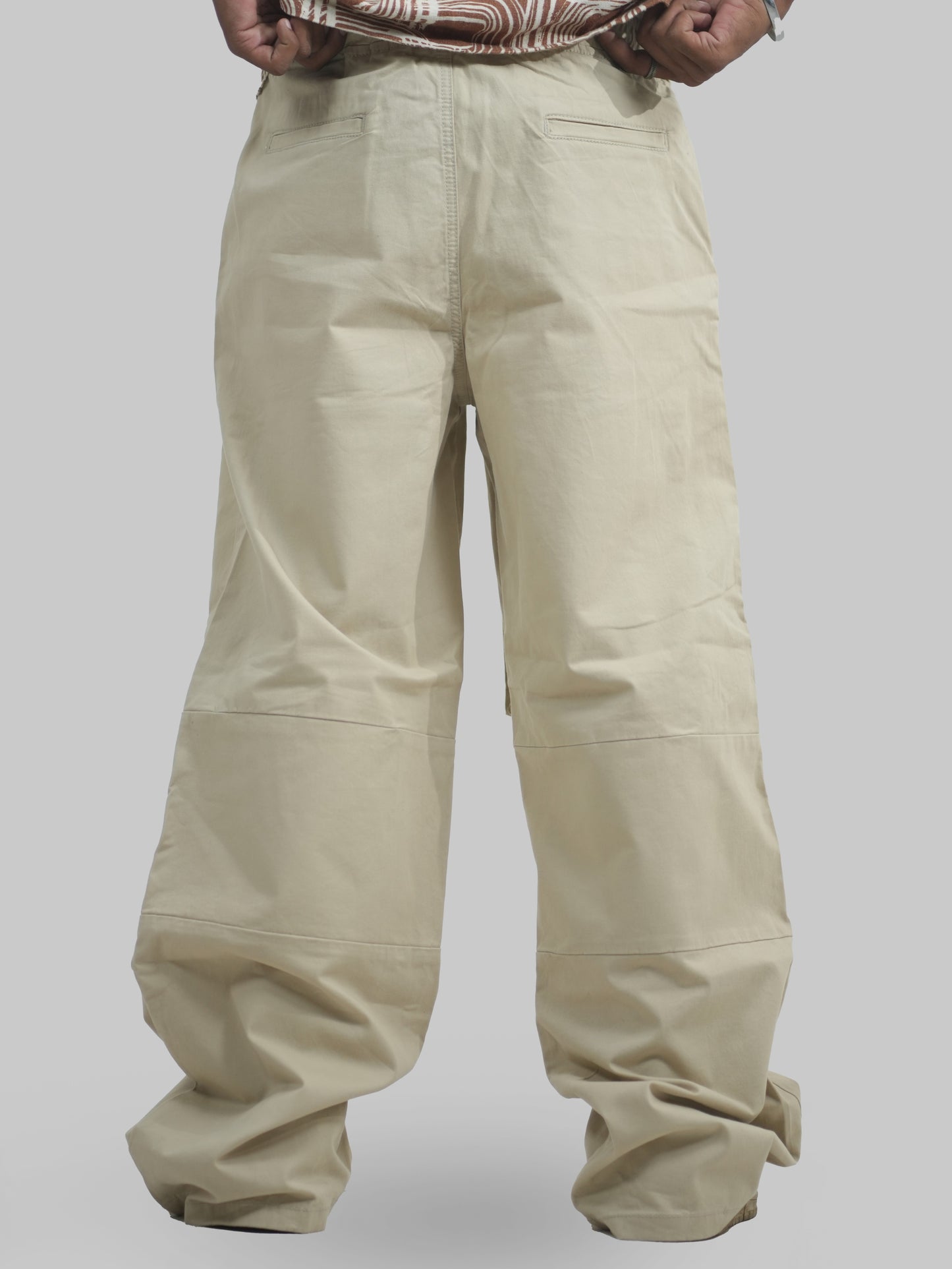 Men Wide Leg 6 Pockets Cargo Pants